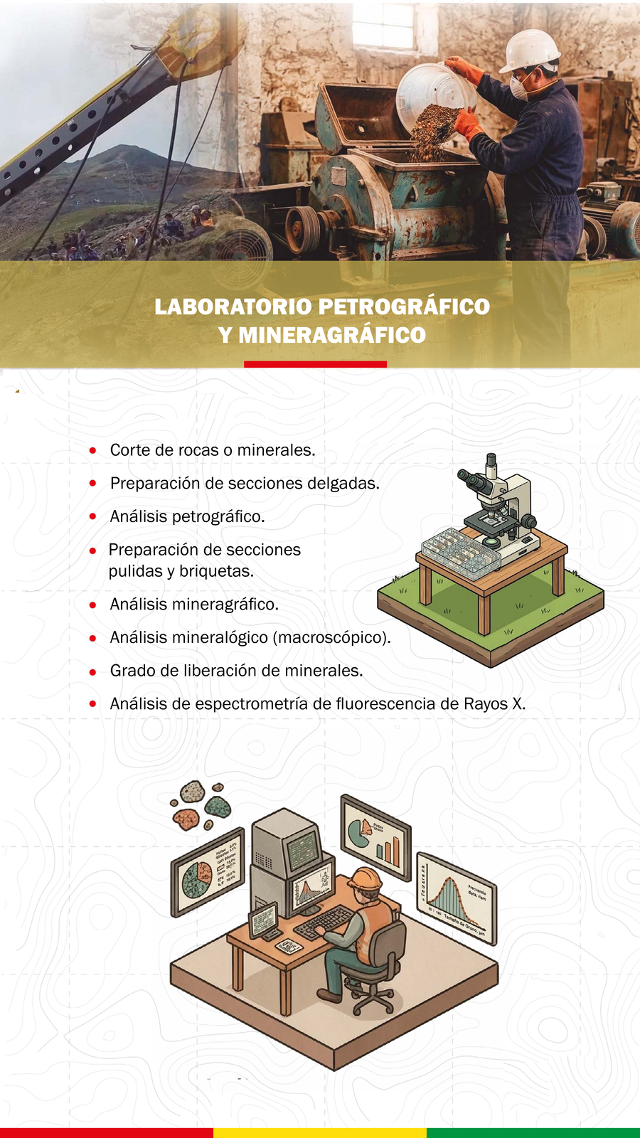 Laboratorio Petrográfico y Mineragráfico